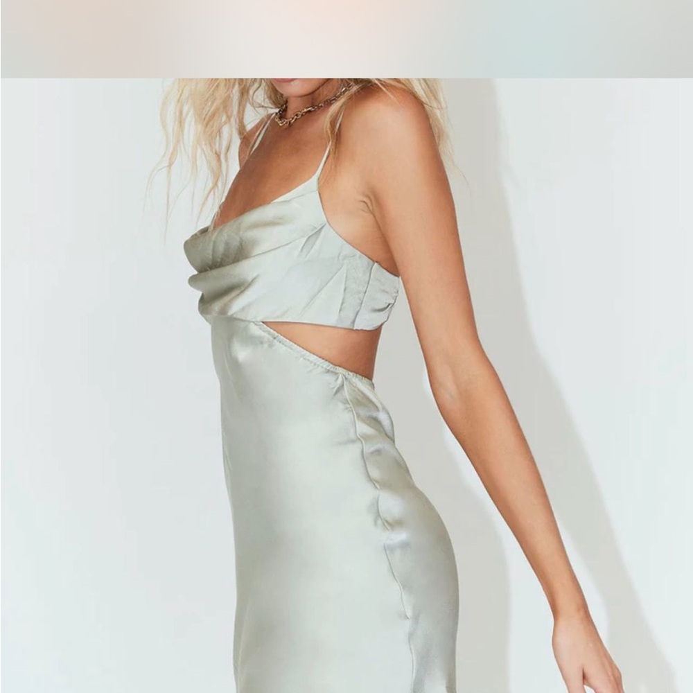 princess polly jemma mini dress sage